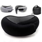 ROGER 360° Memory Foam Travel Neck Pillow – Ergonomic Head & Neck Support for Flights, Trains, Office & Long Travel