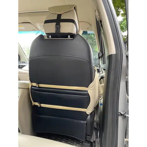 Roger Cushport – Synthetic Leather Multiple Support Cushion (Beige)