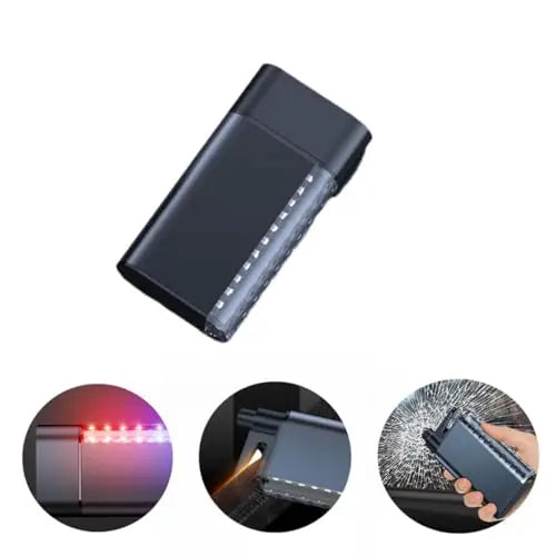 ROGER 3-in-1 Emergency Escape Hammer – Rescue Tool with Seat Belt Cutter