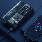 ROGER Smart Tyre Inflator | Dual Mode (Battery & Car 12V Port)